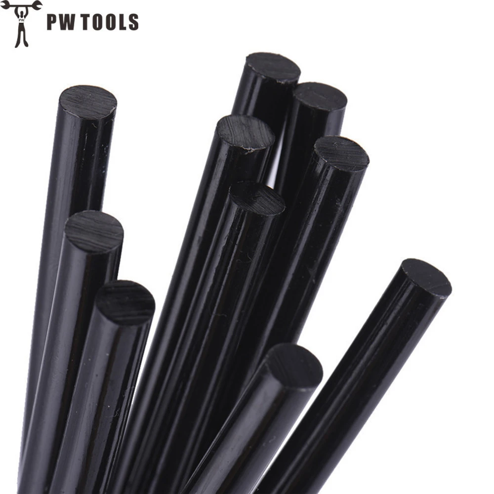 Pw Tools 10pcs Lot High Viscosity 7 190mm Hot Melt Glue Sticks Diy Black Color Glue Stick For Hot Glue Gun Multi Repair Tool Kit Hot Melt Glue Sticks Melt Glue Stickglue Stick Aliexpress
