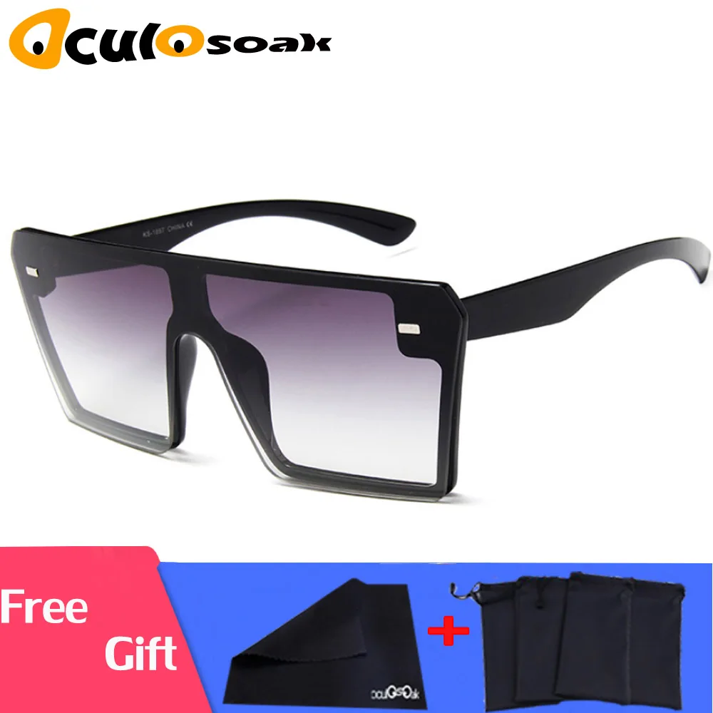 Luxury Brand Oversize Square Sunglasses Women 2019 New Designer One Piece Gradient Mirror Shades Fashion Big Flat Top Goggles Luxury Brand Oversize Square Sunglasses Women 2019 New Designer One Piece Gradient Mirror Shades Fashion Big Flat Top Goggles