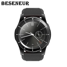 2017 New Beseneur G8 Smart Watch with Heart Rate Monitor Bluetooth WristWatch SIM Card Smartwatch for Android ios Phones