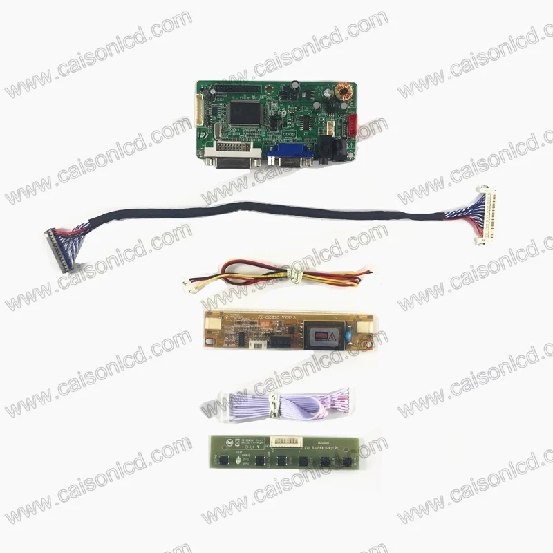 

RTD2261 LCD controller board support DVI VGA Audio for 20 inch LCD panel 1600X900 M200O1-L02 M200RW01 V0 V1 V2 V3 M200O1-L03