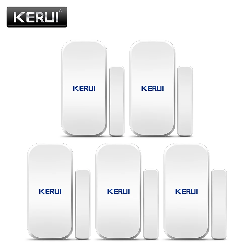 KERUI D025 5 шт. беспроводной оконный магнитный датчик двери детектор для KERUI дома Беспроводная сигнализация