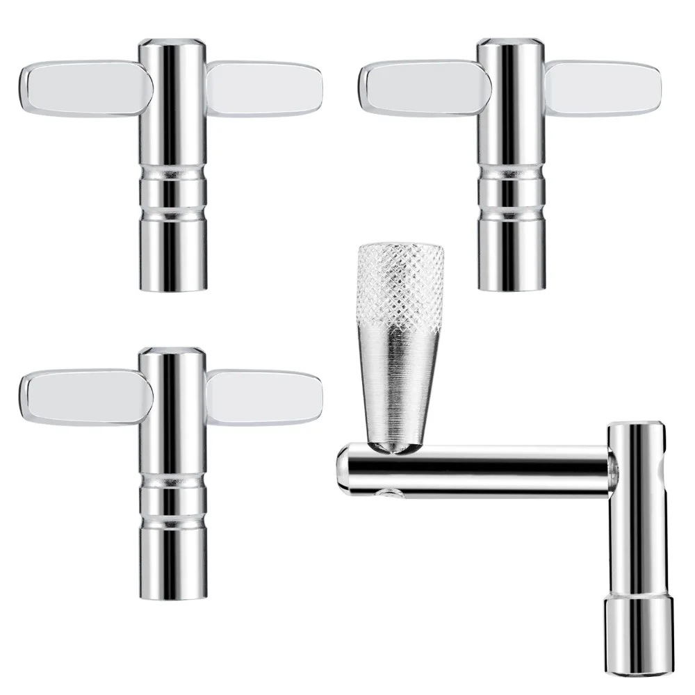 

Donner 4Pcs/set Universal Drum Key Stickers Continuous Motion Drum Tuning Speed Key Spinner Percussion Hardware Tool Accessories