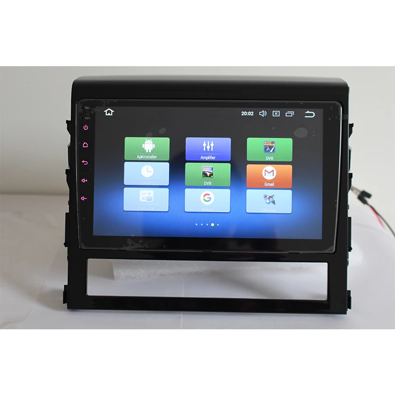 Excellent Lenvio 4GB RAM 32GB ROM Octa Core Android 8.0 Car DVD Radio GPS Navigation multimedia For Toyota Land Cruiser 200 2016 2017 2018 1