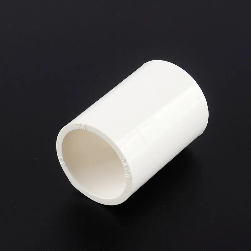 

30pcs 25mm Straight Coupling PVC Pipe Straight Connector Tube Joint Direct Coupling for Irrigation Water Supply Circulation