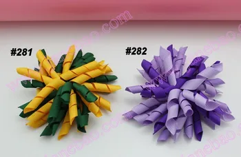 

free shipping 3.5'' 100pcs korker hair clips (SEW ONES) mix color korker hair bows corker hair clips colorful