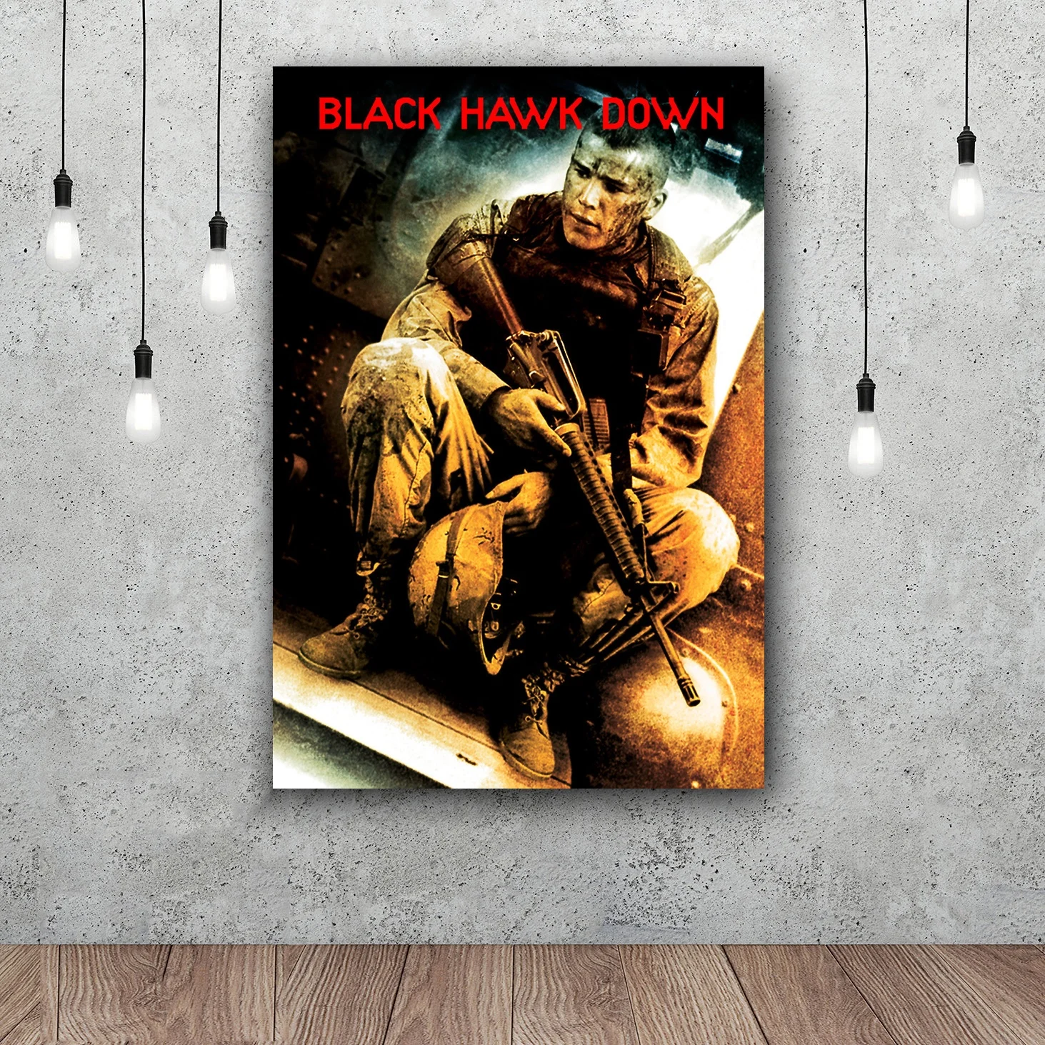 Black Hawk Down Movie Art Poster print-in Painting ...