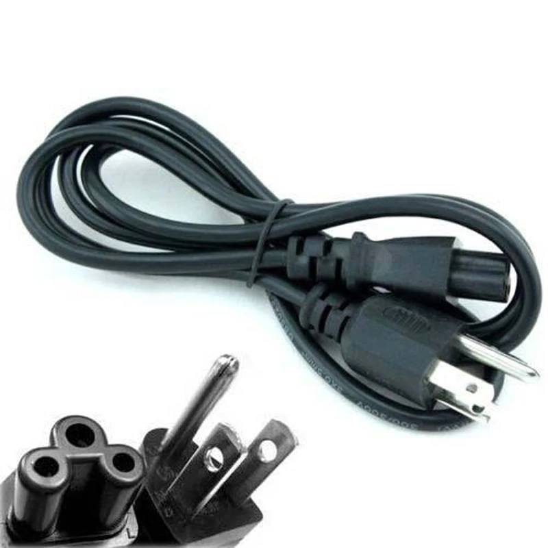 20pcs By DHL/EMS 3 Prong US plug Laptop PC AC Adapter Power Cord Cable for HP Dell Samsung Lenovo toshiba Notebook EU Power Cord