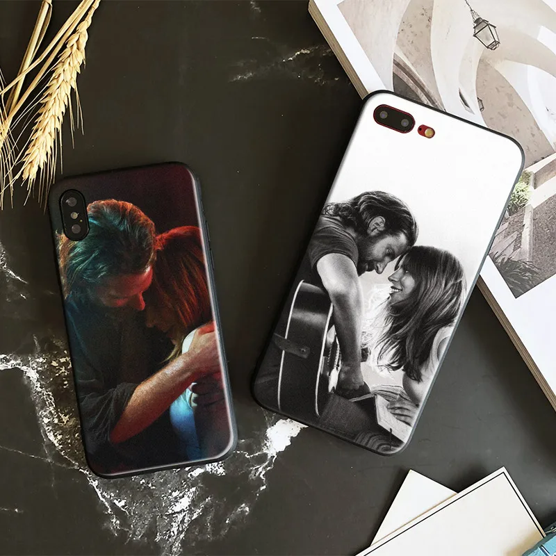 

A Star is Born Bradley Cooper Lady Gaga Coque Soft Silicone Phone Case Cover Shell For iPhone 5 5s Se 6 6s 7 8 Plus X XR XS MAX