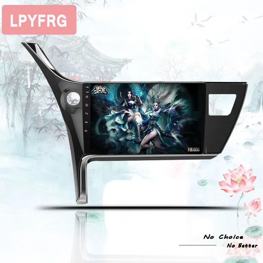 2 din Bluetooth DVD для Toyota corolla 2017 2019 автомобильный dvd gps навигация android 9 0 консоль Радио