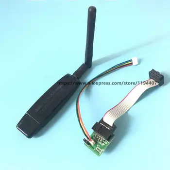 

RF TO USB (CC2530 CC2591) RF switch USB transparent serial data transmission equipment with debugger