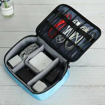 

Portable Travel Multifunction Digital Storage Bag Empty USB Data Cable Earphone Wire pen Power bank HDD Organizer Case Pouch