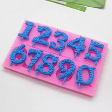 5 шт. цифровой номер дизайн мороженое летние детские поднос форма домашняя кухня десерт торт инструмент
