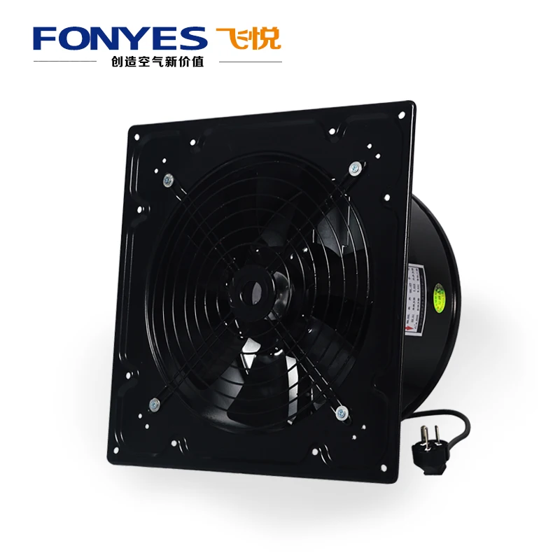 FONYES вентилятор Кухня выхлопные газы вентилятор настенного типа сильный высокая скорость вентиляции вентилятор 12 дюймов