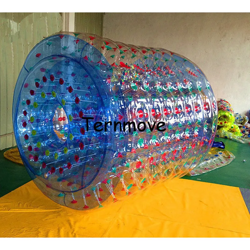 

PVC Walk On Water Roller,Air Tight PVC Inflatable rollers,0.8mm pvc China Factory Cheap funny water rollers,Water Play Equipment