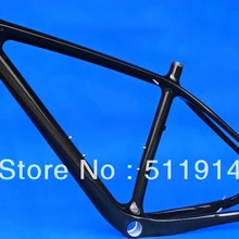 Fr219 полный углерода 3 К глянцевая горный велосипед 29ER( BB30) 2" колеса фреймов+ гарнитура