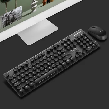 

2.4G USB Wireless Keyboard Mouse Combo Ergonomics Gaming Keyboard Optical Mouse For Home Office Using Gamer Keyboard Mice Set
