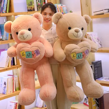 

100cm cute giant bear plush toy stuffed plush animal soft doll big size plush teddy bear kids toys birthday gift for girlfriend