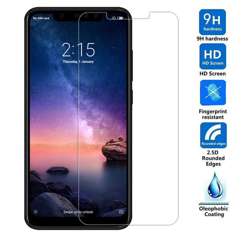 Высококачественное закаленное стекло для Xiaomi Redmi Note 6 Pro защитная пленка