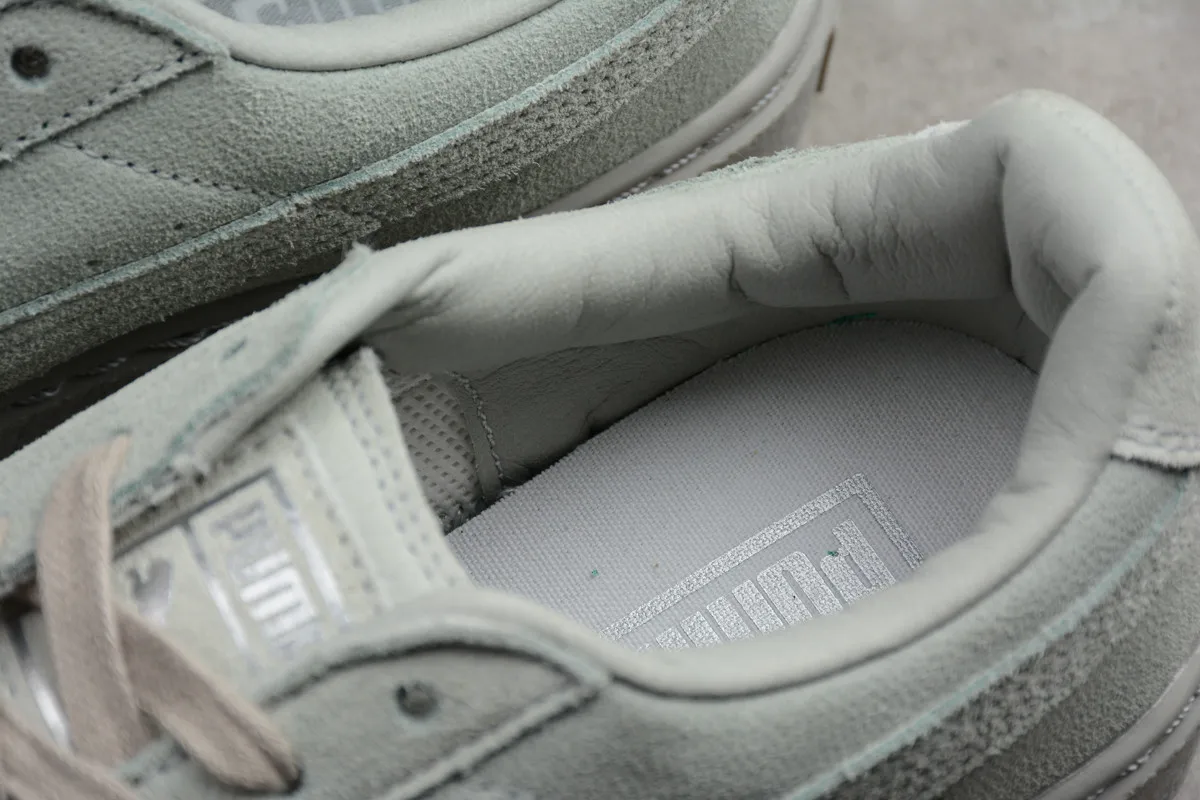 20182018 PUMA Basket Platform сброса Wn's серый фиолетовый Для мужчин и Женская Мода кроссовки