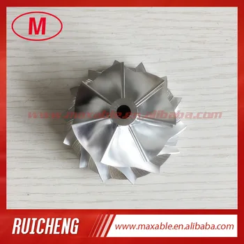 

RHF5HB 46.50/59.94mm 7+7 blades performance turb Billet/milling/aluminum 2024 compressor wheel for VF30/VF34/VF35/VF36/VF37/VF39