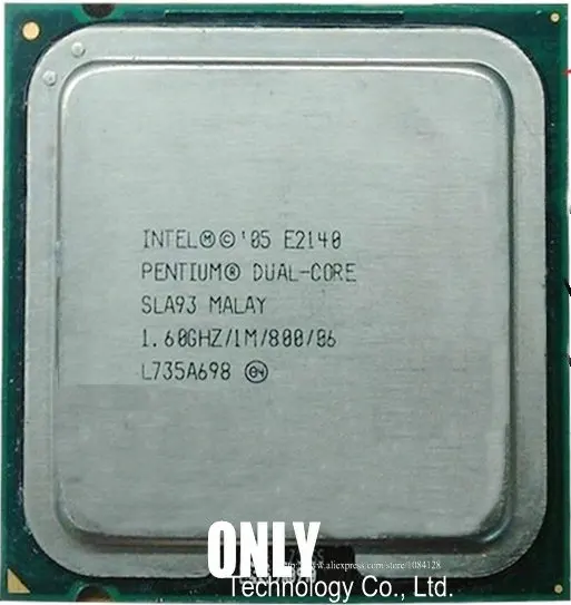 E2140 десктопный процессор Pentium двухъядерный 1 6 ГГц/1M/800 МГц LGA 775 кэш-память