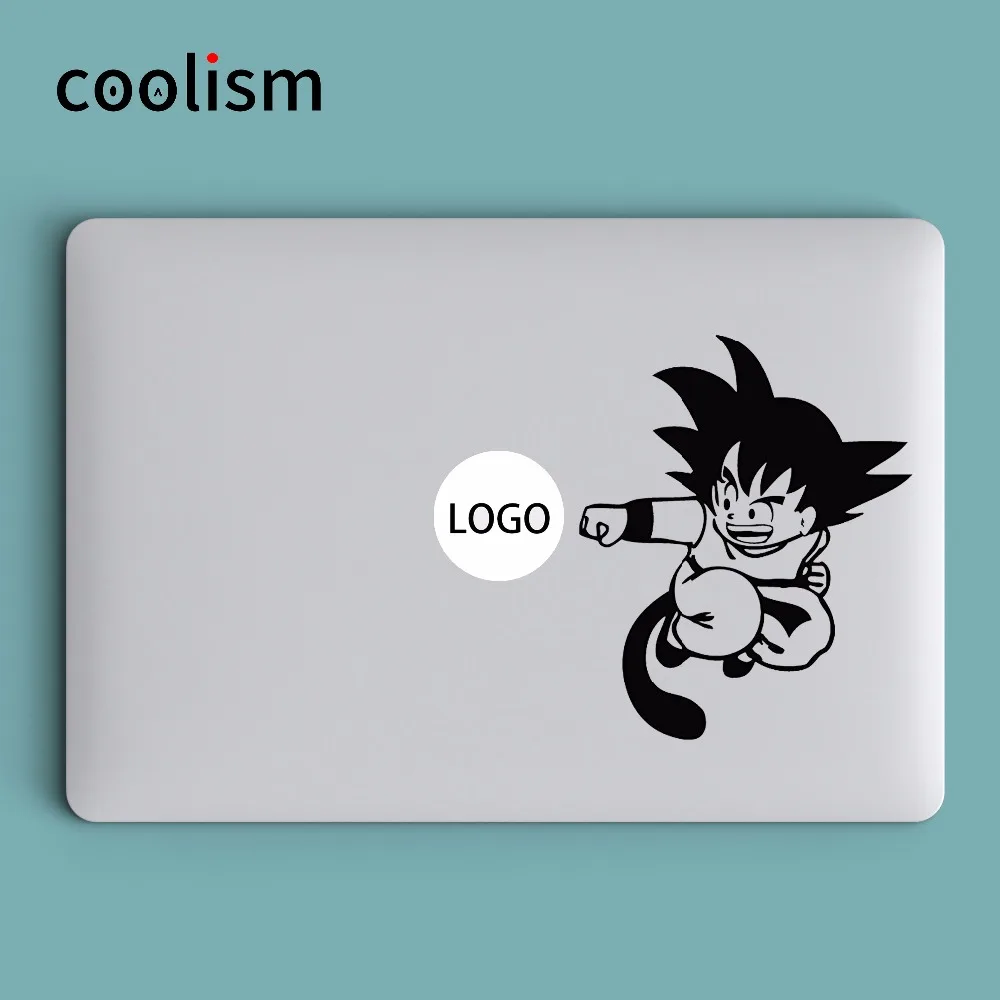 Забавная наклейка Goku Dragon Ball для ноутбука Apple MacBook Air 13 Pro Retina 11 12 15 дюймов Виниловая