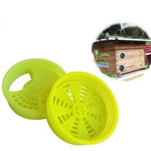 30 Набор круглых леток для улья вход ворота диск пластиковые пчелы коробка-гнездо вентиляционное отверстие предотвратить королева бегун для пчеловодства инструменты