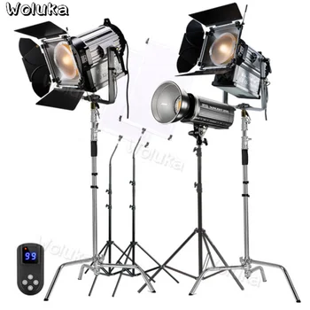 

LED300w+200w Film Spotlight Photo Studio kits video lamp movie Lamp 35 flat scene shooting furniture shooting CD50 T01