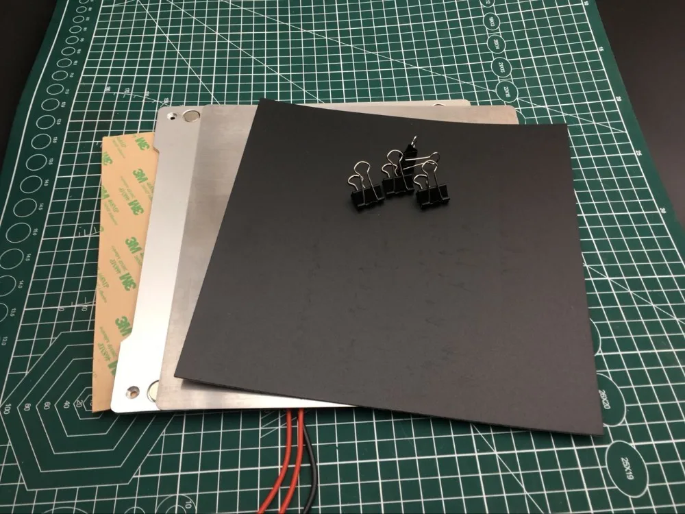 reprap Prusa 3D Printer 220mm Heated Bed Self adhesive plate kit