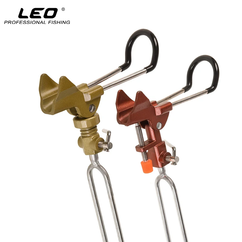 

New Arrival Aluminium Alloy Beach Fishing Rod Pole Holder Support Bracket with Long Steel Earth Pike Sea River Lake Fishing Tool