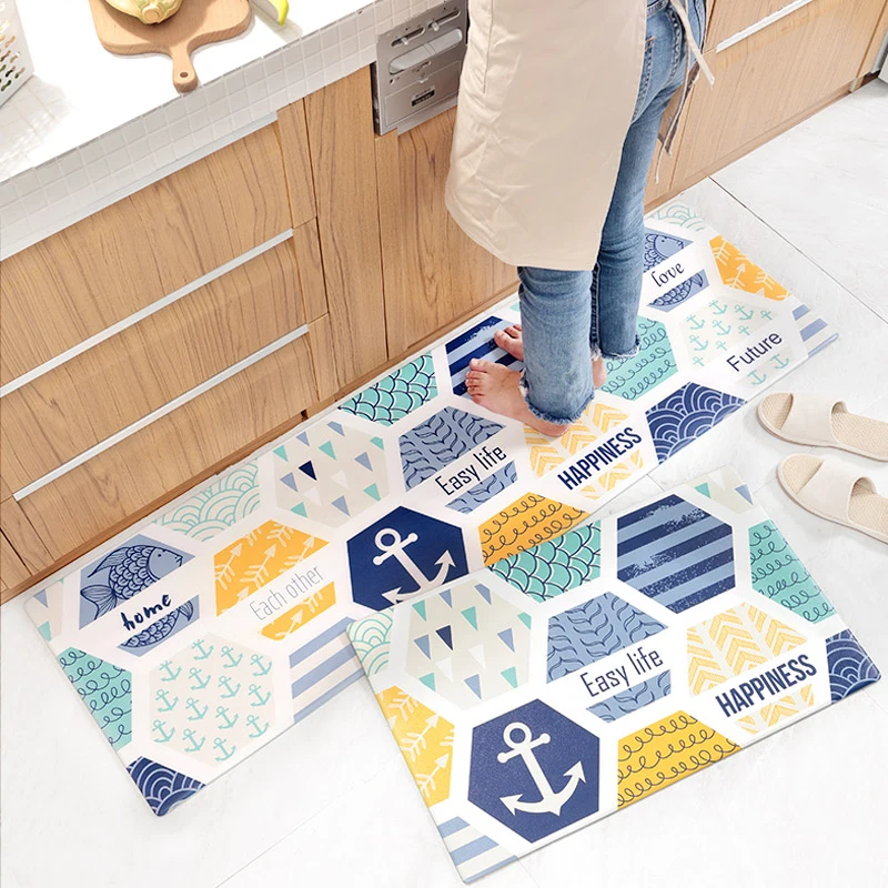 buy Anti Fatigue Mattress Floor Mat Kitchen Mat Mat Decoration Soft Leatherwear Waterproofing
