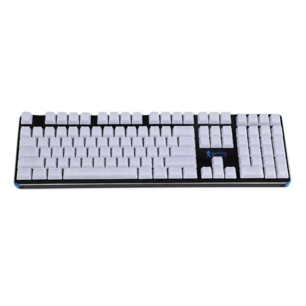 YMDK 1 5 мм ABS 108 87 61 ANSI ISO пустой молочный туман OEM профиль просвечивающий Keycap для MX