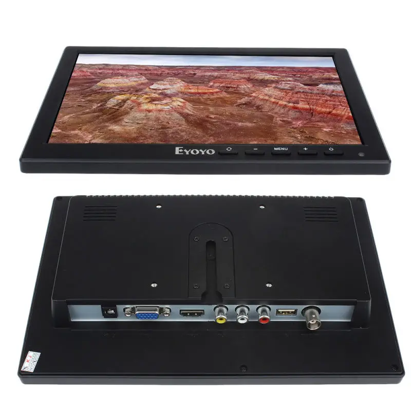 Eyoyo 10 &quotдюймов IPS высокое Разрешение VGA Видео HDML HD Мониторы BNC Дисплей для