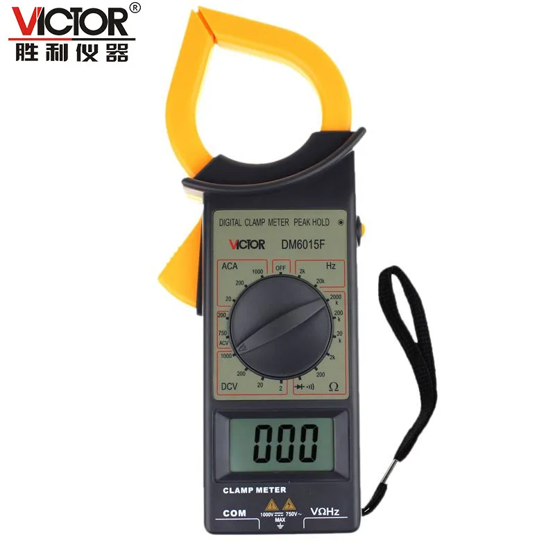 Victory Dm6015f Digital Clamp Meter Can Measure Resistance/frequency