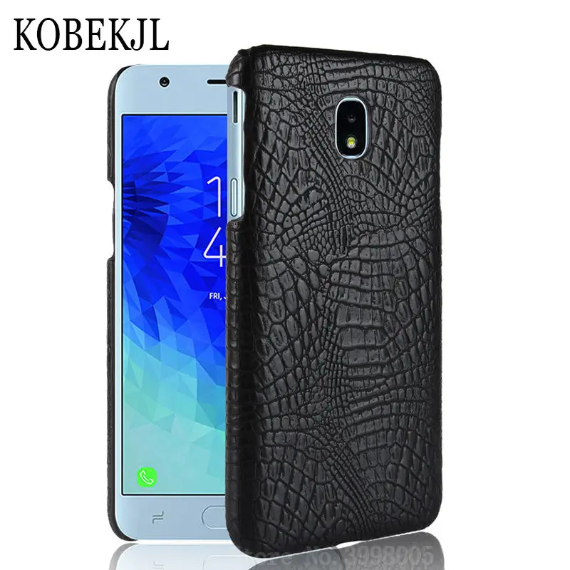 For Samsung Galaxy J3 Case Samsung J3 Case Hard PU Leather Back Cover