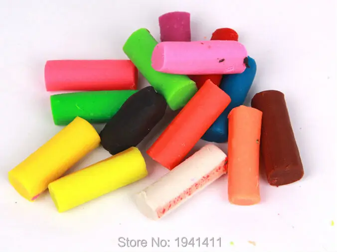 14 цветов в наборе, цветная глупенькая шпатлевка, пластилин для детей, полимерная глина, обучающая мягкая игрушка для игры в тесто, сделай сам