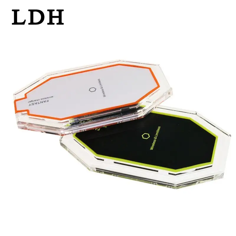 

New 3 Induction Coil Qi Wireless Charger Charging Pad for iPhone Samsung HTC LG Android Phone