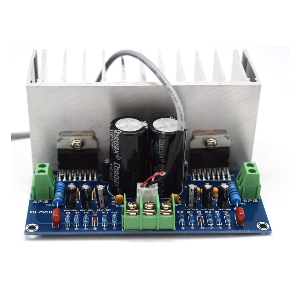 XH M210 TDA7293 AC 12 32V двухканальный 100W + 2 0 Супер усилитель мощности плата C2 008|amplifier