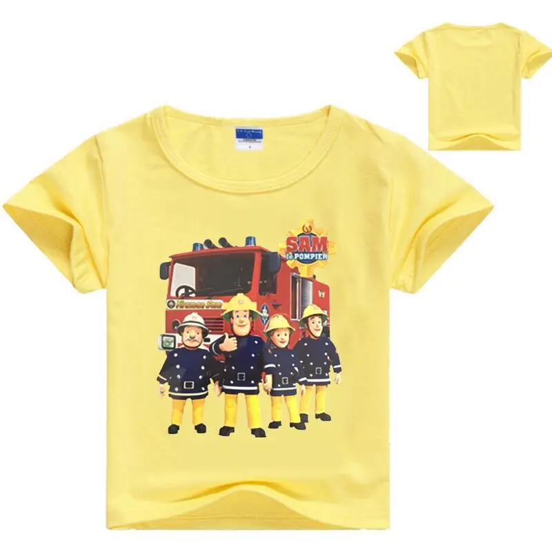 Sam le Pompier T-Shirt Gar/çon