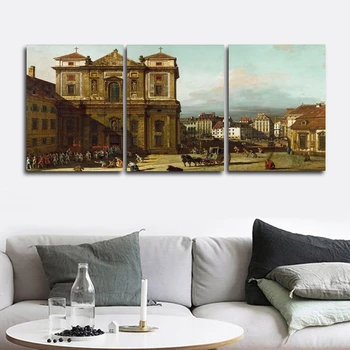 

The Freyung in Vienna Wall Picture Poster Print Canvas Painting Calligraphy Decor for Living Room Home Decor Frameless