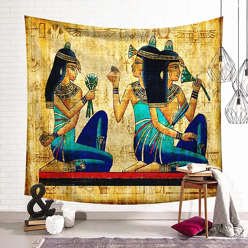 Living room decoration Beach Towel 3D Print Ancient Egypt Series Beach