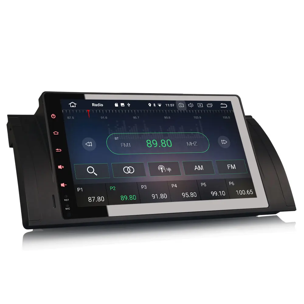 Clearance 9" Android 9.0 Pie OS Car Navigation GPS Radio for BMW E39 M5 1999-2003 BMW E39 1995-2003 BMW E38 1994-2001 BMW X5 E53 2000-2007 1