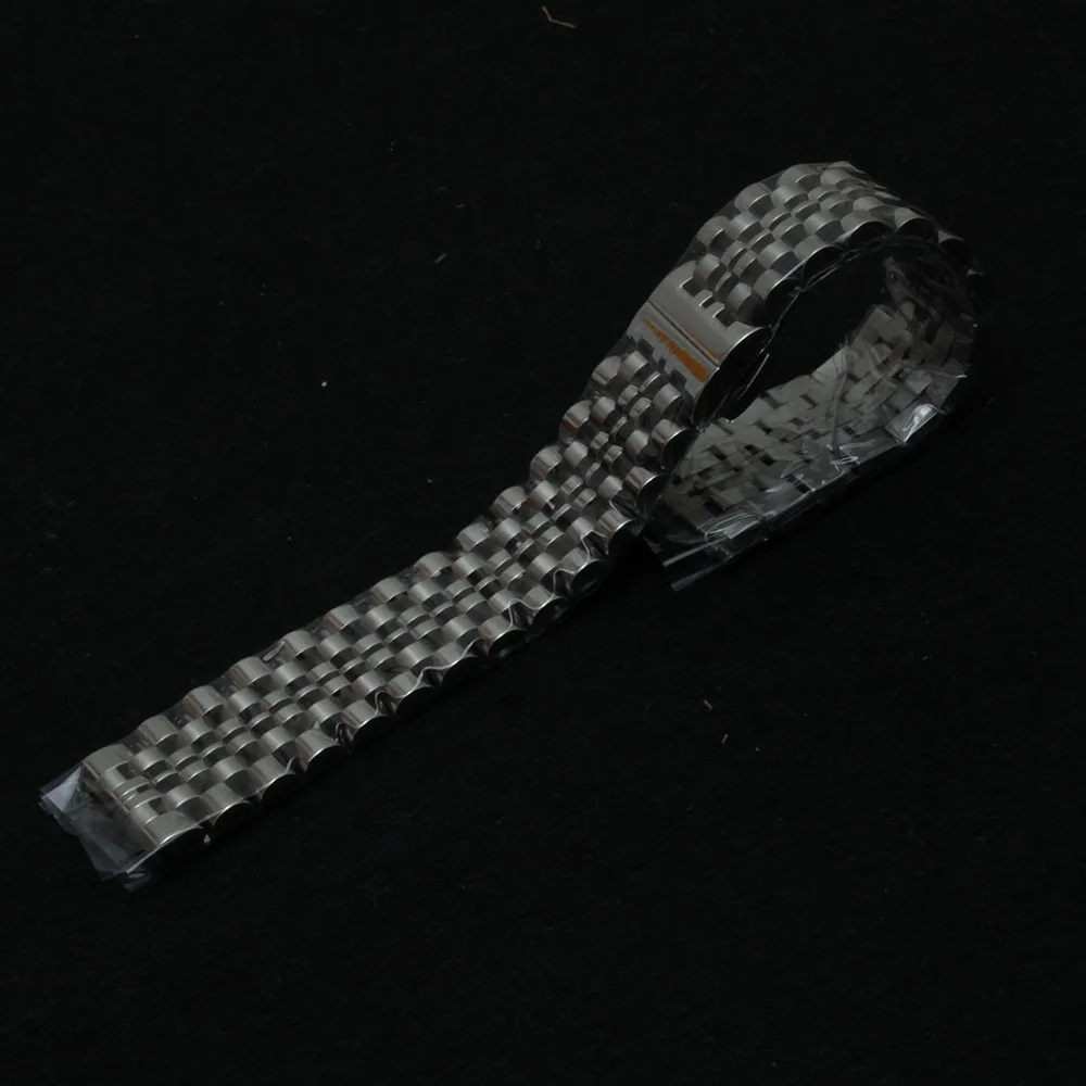 Ремешок для часов из нержавеющей стали 17 18 19 20 21 22 мм|curved end|steel watchbandstainless steel watchband |
