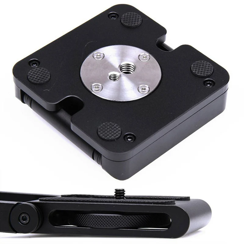 

Camera Pan Tilt Head Aluminum Alloy Z Type Foldable Quick Release Plate Stand Holder Slider Tripod For Canon Nikon Sony