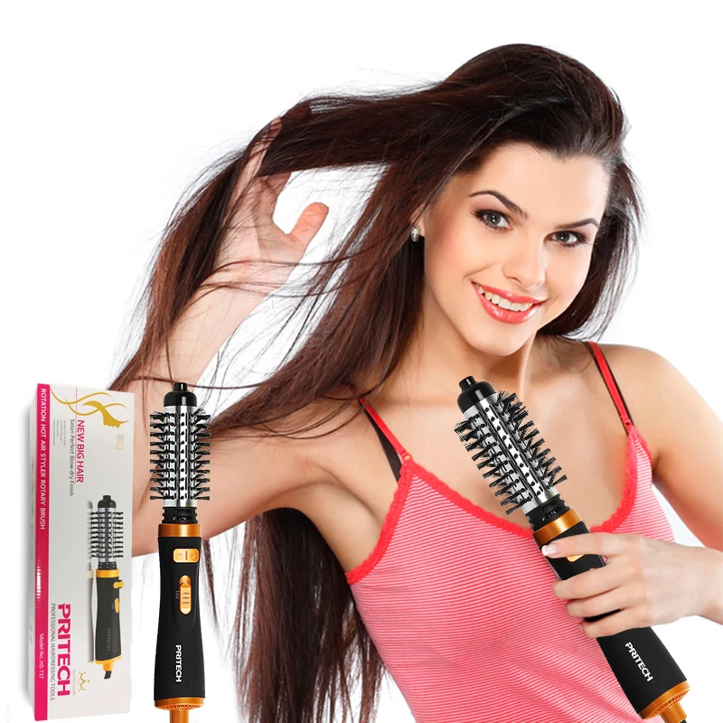 

Automatic Professional Hair Curler Roller Curling Iron 900W Electric Hair Dryer Brush 2 In 1 Comb Styler Styling Tools