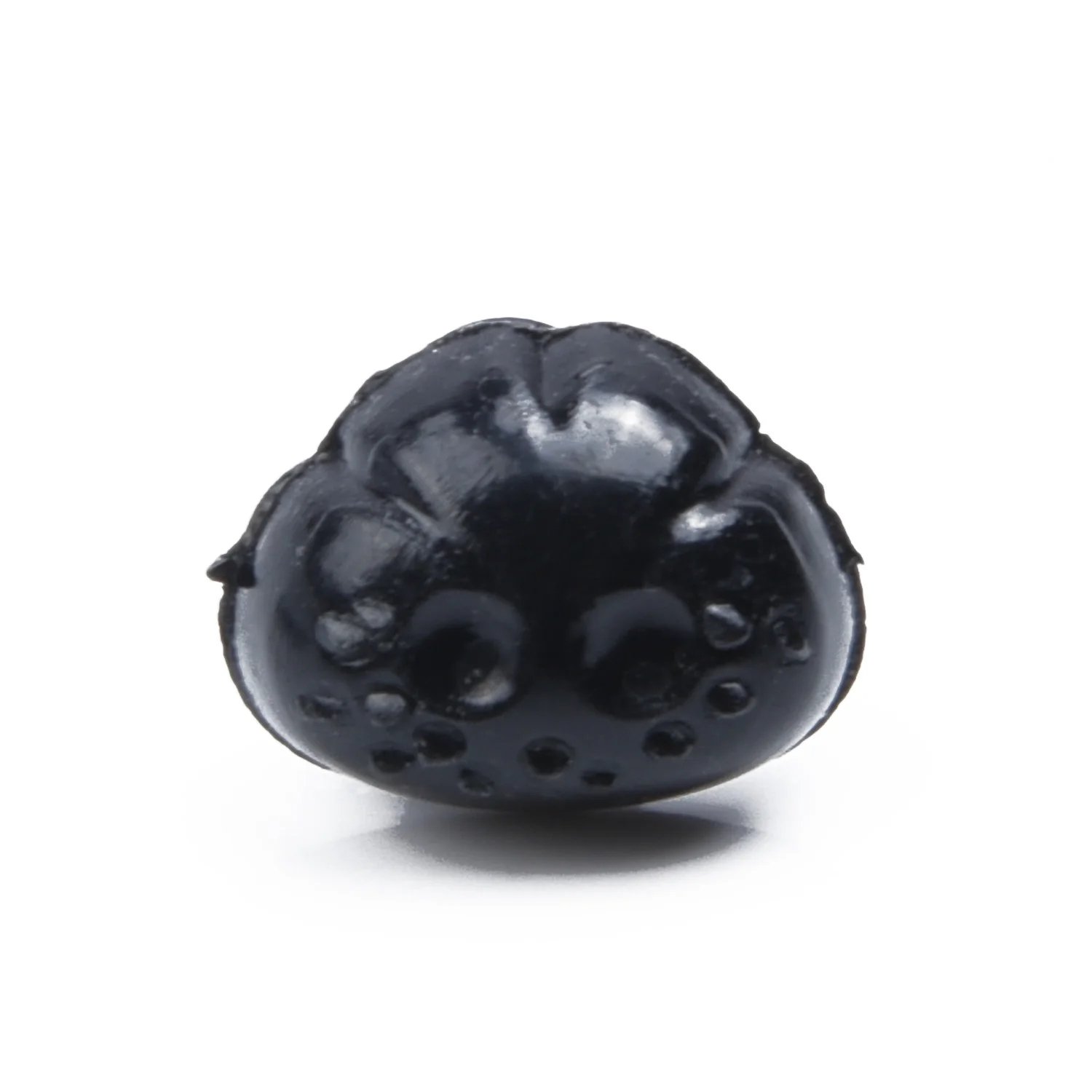 

100Pcs Black Dog Animal Teddy Noses Plastic Safety Noses with Metal Washer