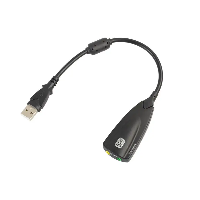 Новая аудиокарта Mokingtop 2018 12 каналов внешняя звуковая карта USB 5hv2 адаптер в 3D