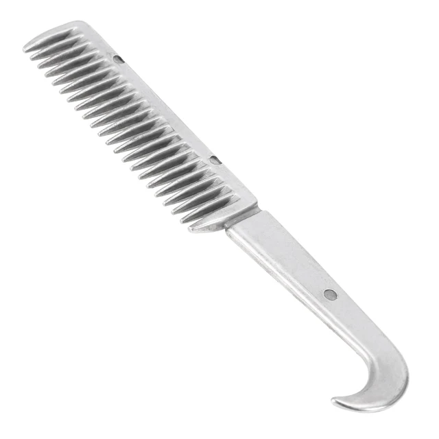Aluminum Alloy Horse Grooming Currycomb 2