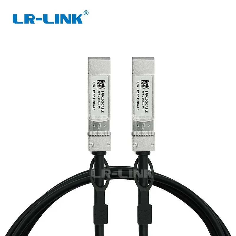 LR-LINK SFP+-10G-CU1M 10G 1M SFP+ DAC Cable 10GBASE-CU Passive Direct Attach Copper Twinax SFP Cable LR-LINK SFP+-10G-CU1M 10G 1M SFP+ DAC Cable 10GBASE-CU Passive Direct Attach Copper Twinax SFP Cable