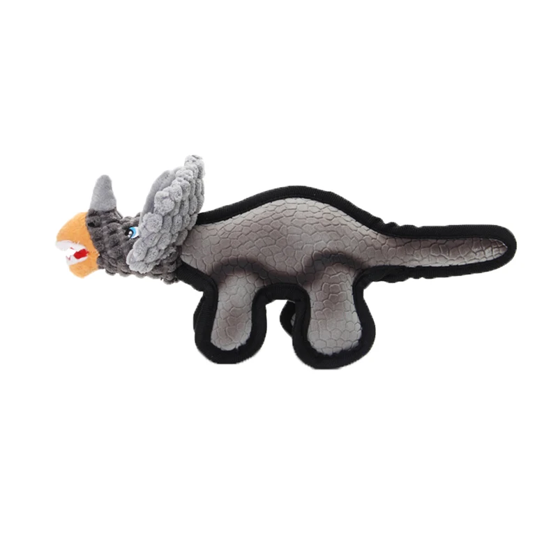 Dinosaur Puppy Pet Squeaky Toy Dinosaur Pet Molar ToyBite Resistant Dog Chew Toys For Small